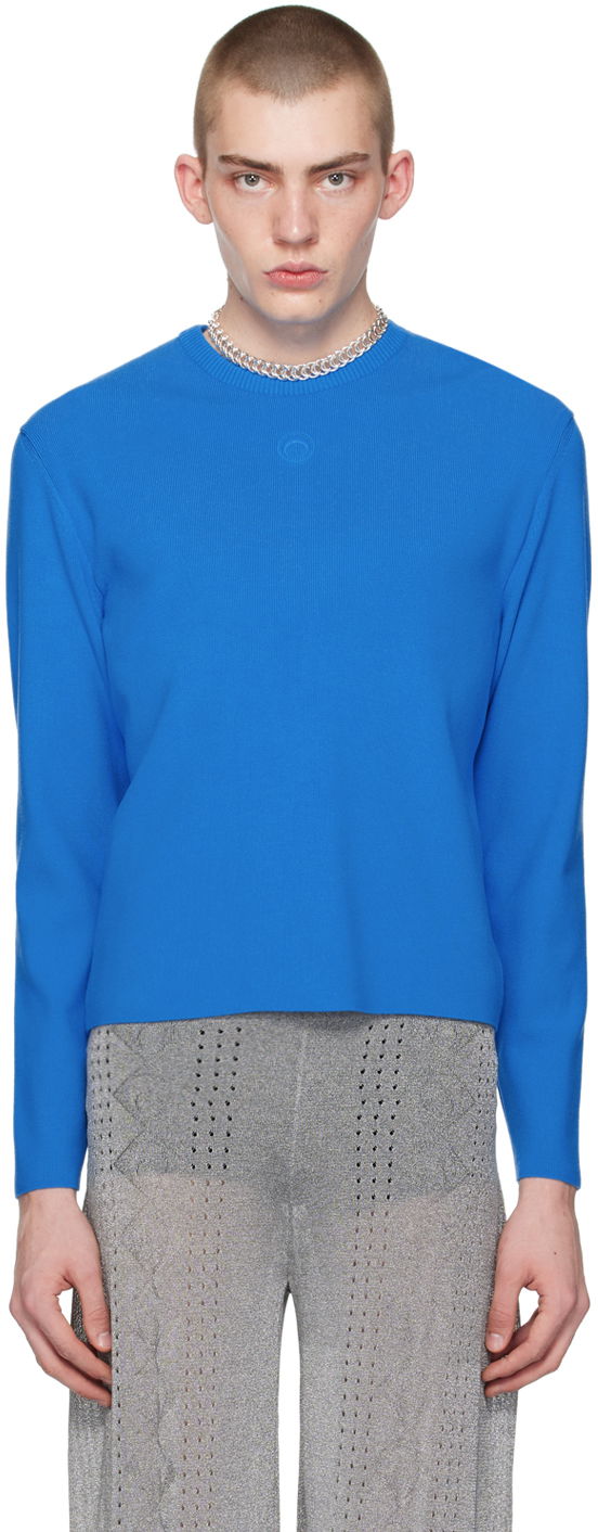 Džemper Marine Serre Core Knit Sweater Plava | MTK005 CKNI0511
