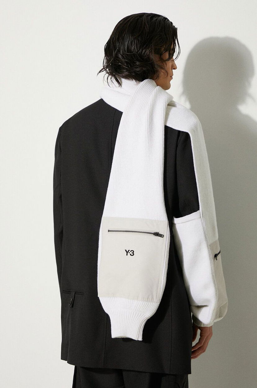 Šal Y-3 Scarf With Pocket Bijela | JI6797