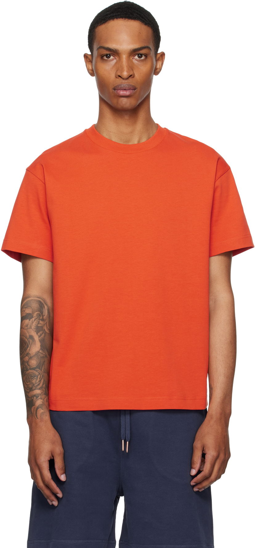 Majica kratkih rukava Moncler Moncler Genius x Gilga Farm Short Sleeve T-Shirt Narančasta | K24028C0000289AZ9