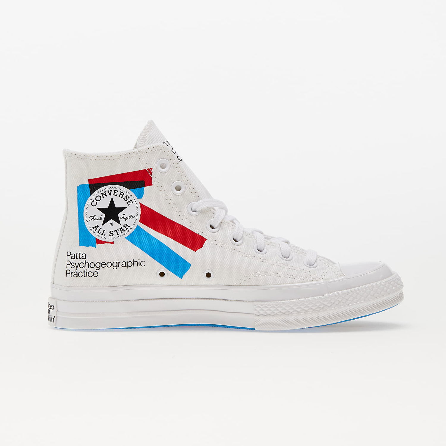 Tenisice i cipele Converse Experimental Jetset x Patta x Chuck 70 High Bijela | A03173C, 1