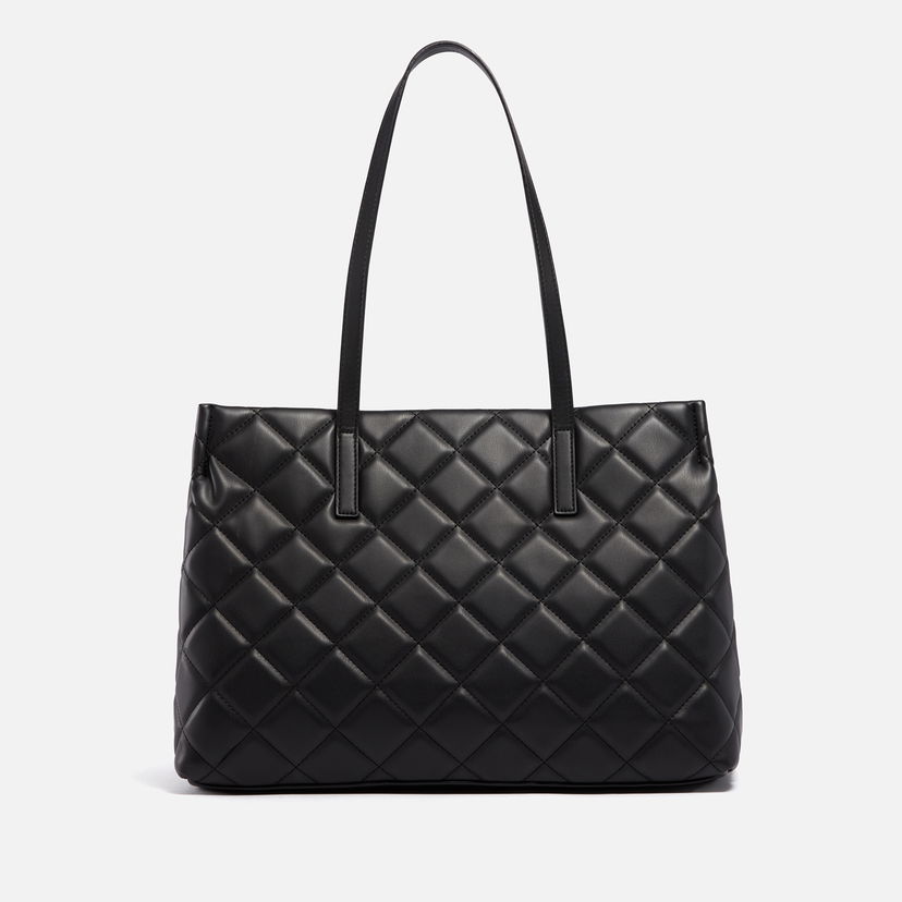 Tote bag Valentino Valentino Ocarina Quilted Tote Bag Crna | VBS3KK10R001