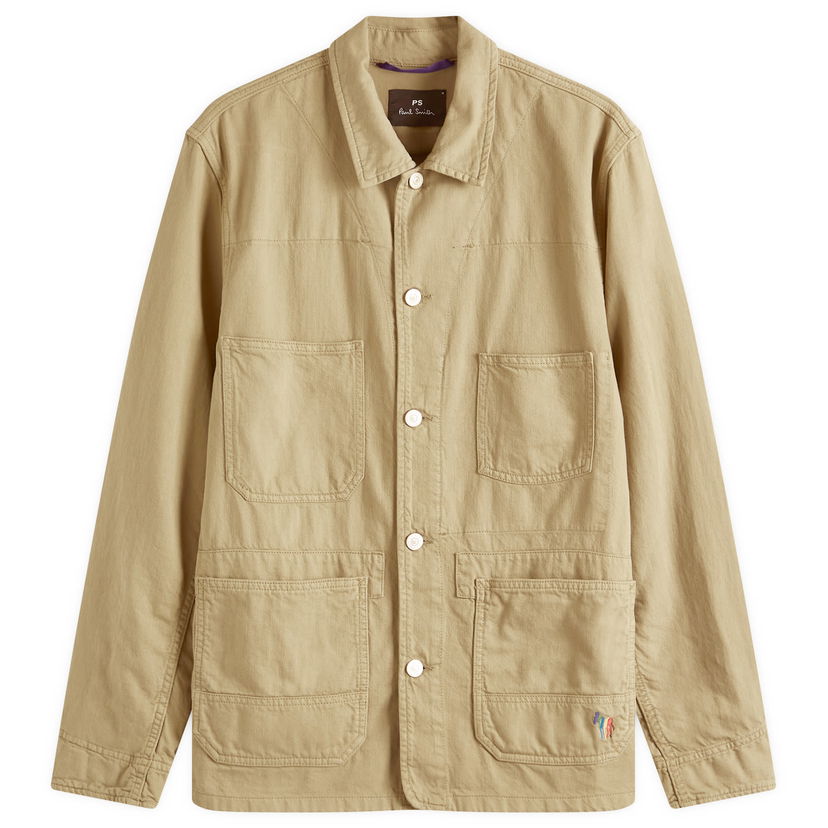 Jakna Paul Smith Paul Smith Zebra Chore Jacket Bež | M2R-195X-P22319-34