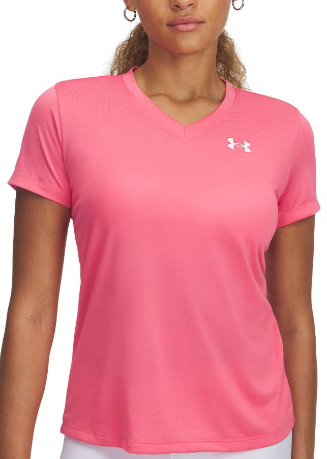 Majica kratkih rukava Under Armour Under Armour Tech Short Sleeve V-Neck T-Shirt Ružičasta | 1384229-672