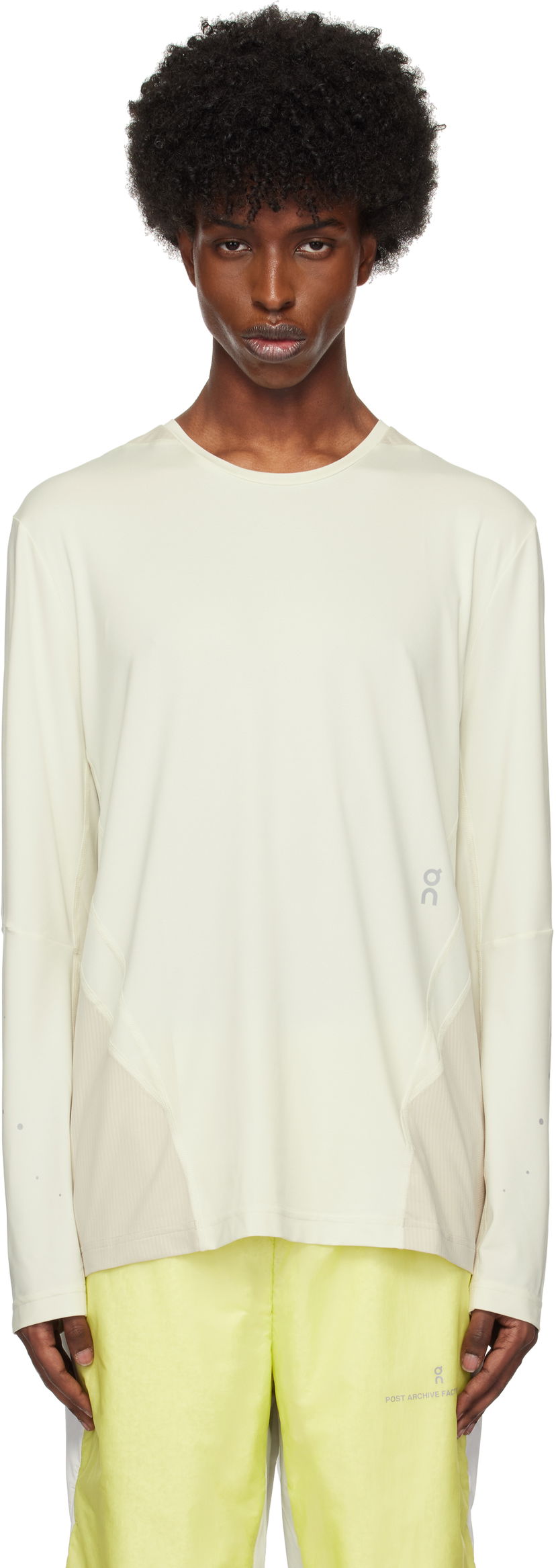 Majica kratkih rukava Post Archive Faction (PAF) Running Long T-shirt Bijela | 1UE10110021