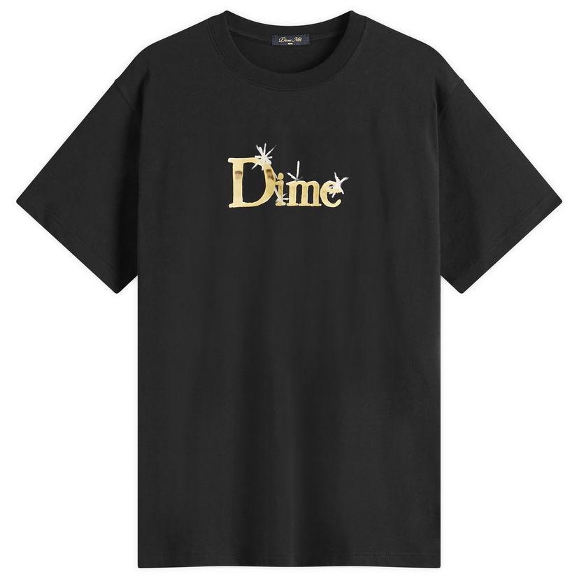 Majica kratkih rukava Dime Classic Shiny T-Shirt, Size Large Crna | DIME2SP2549BLK
