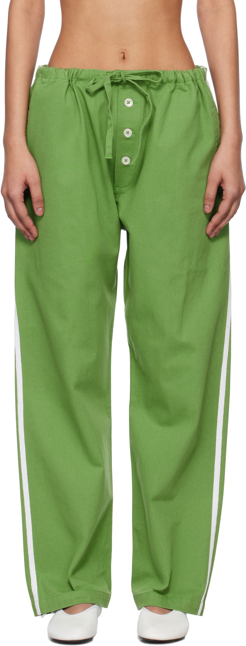 Trenirka Bode Bode Italia Trousers Zelena | MRS25BT034