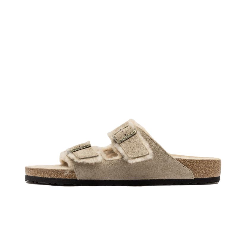 Tenisice i cipele Birkenstock Arizona Shearling Suede Leather Bež | 1028226