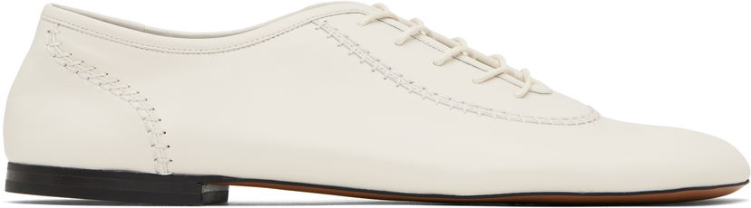 Odjeća Wales Bonner Wales Bonner Lace-Up Oxfords Bijela | WBM44503A-21062