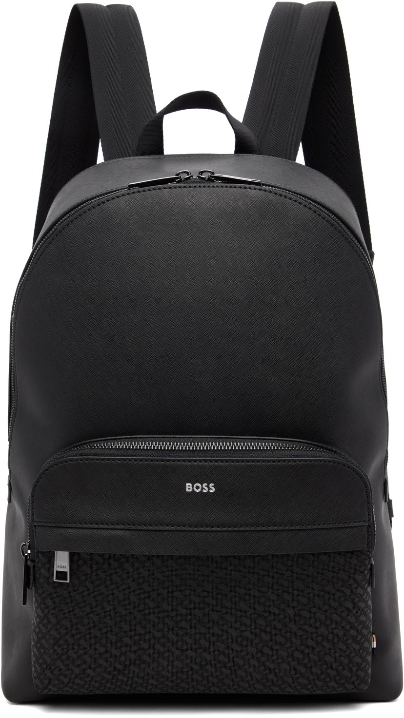 Ruksak BOSS Logo Stamp Backpack Crna | 50548191