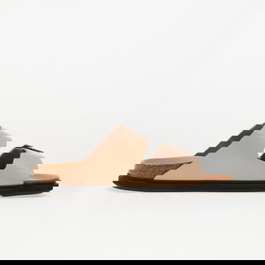 Tenisice i cipele Birkenstock Birkenstock Arizona Droplet Buckle Leather Patent High-Shine Sandals Bež | 1029386, 2