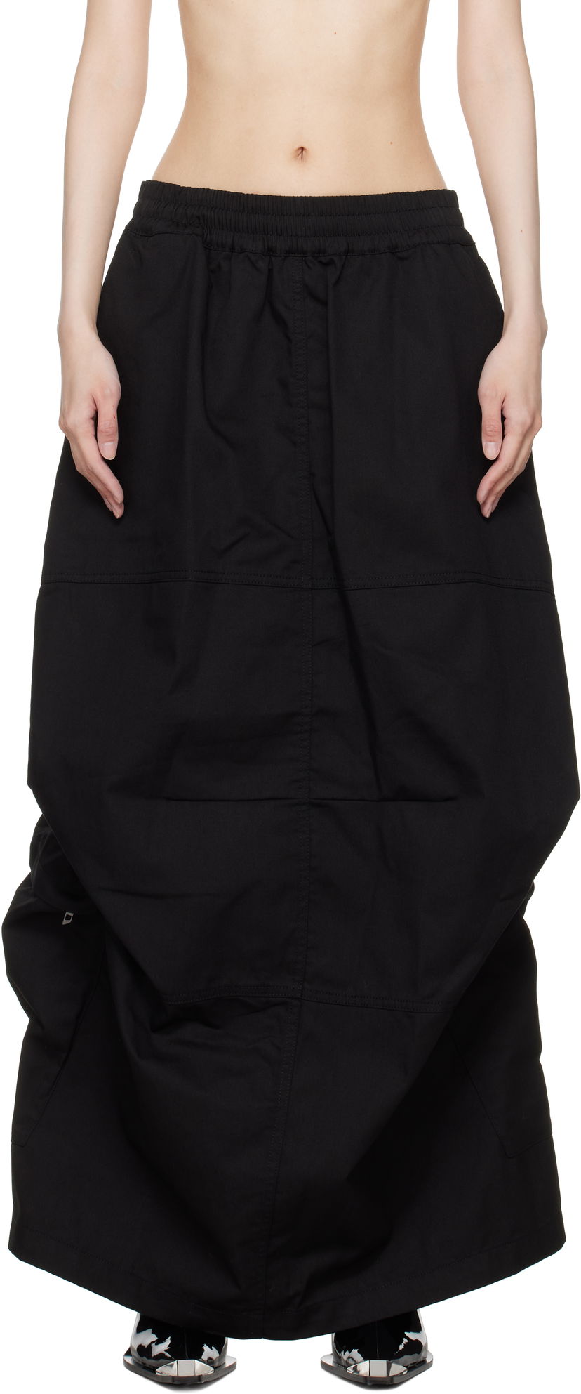 Suknja Diesel Maxi Skirt With Pockets Crna | A15321 0AJEB
