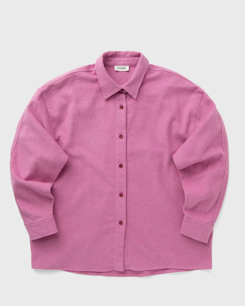 Košulja American Vintage VYLOW SHIRT Ružičasta | VYL06AH24-BERLINGOT-CHINE