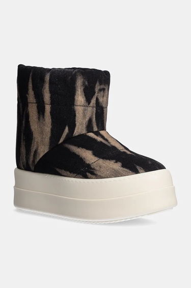Tenisice i cipele Rick Owens Mega Bumper Low Lunar Platform Boots Crna | DS02D2839.DBSUPA, 0