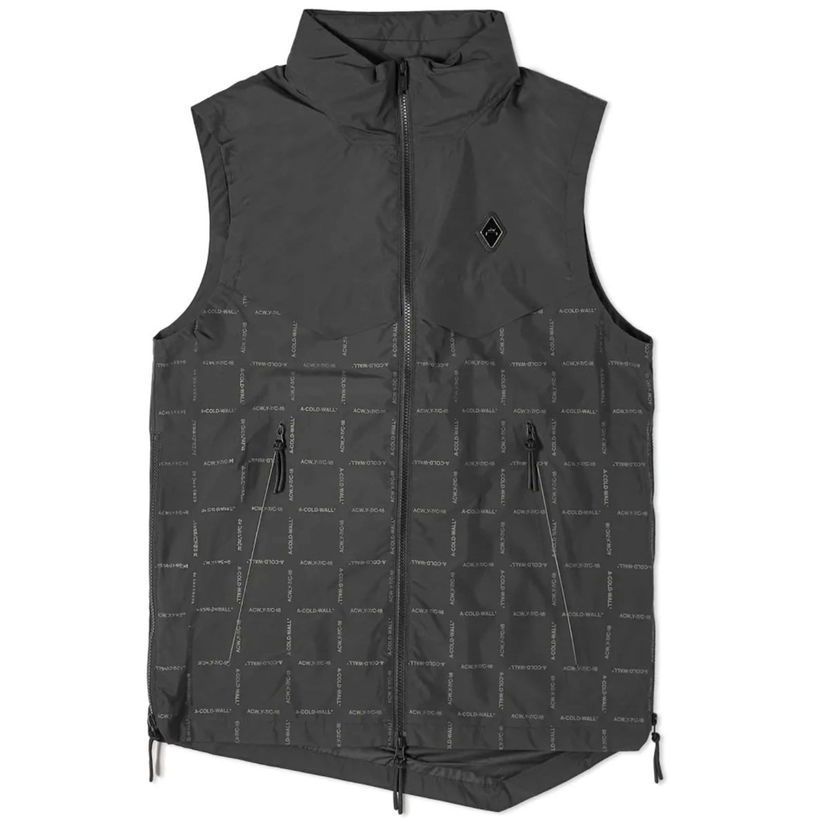 Džemper A-COLD-WALL* Grisdale Storm Gilet Vest Siva | ACWMO146-BLK