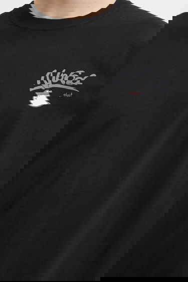Majica kratkih rukava Neighborhood Long-sleeve T-shirt with Donut and Ghost graphic Crna | 252PCNH.LT10, 4