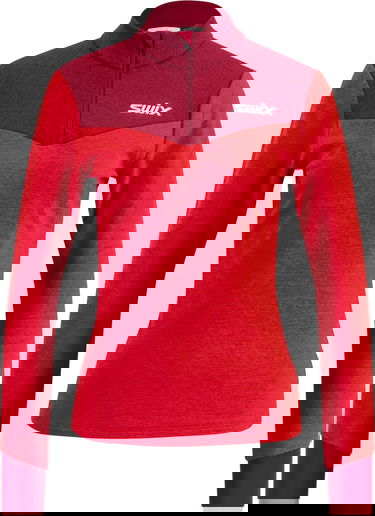 Džemper SWIX Swix Dynamic Midlayer Half Zip Pullover Crvena | 10084-23-99951, 3