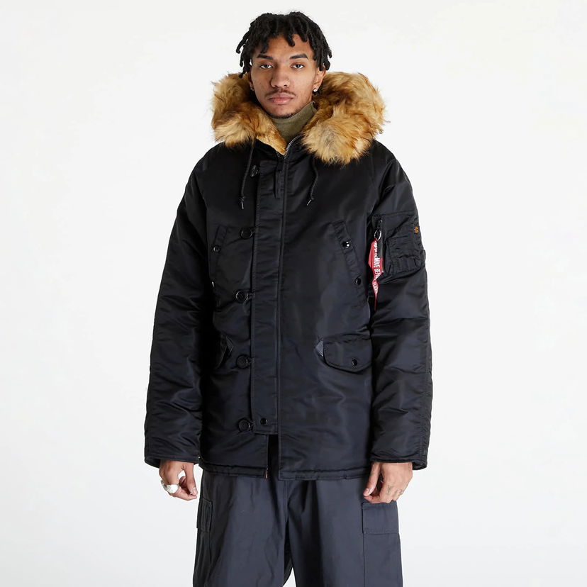 Jakna Alpha Industries N3B VF 59 Black Crna | 103141 03