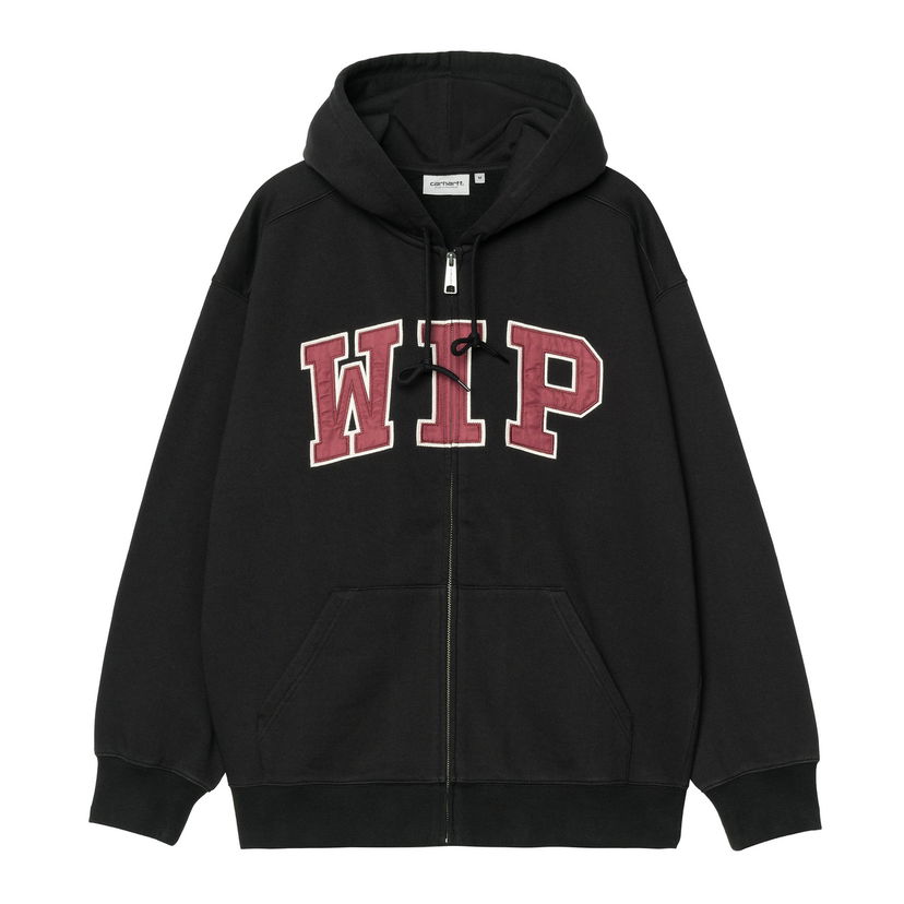 Dukserice Carhartt WIP Carhartt WIP Hooded Sweat Jacket Crna | I034691_4