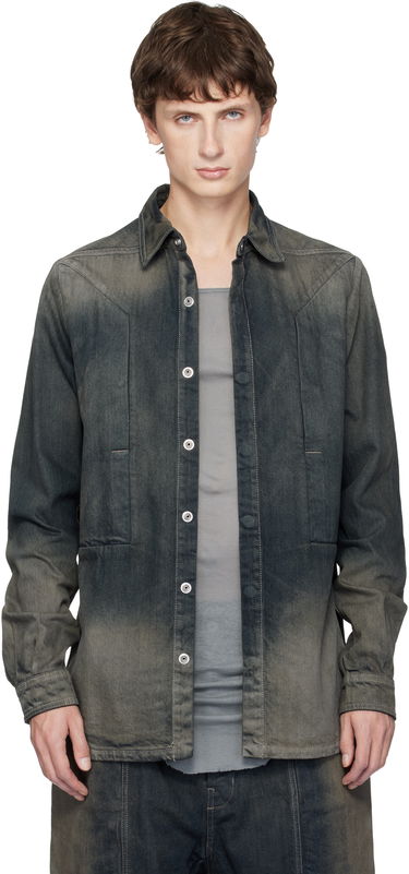 Košulja Rick Owens Concordia Fogpocket Denim Shirt Višebojno | RU02E1237 DKDEG, 0