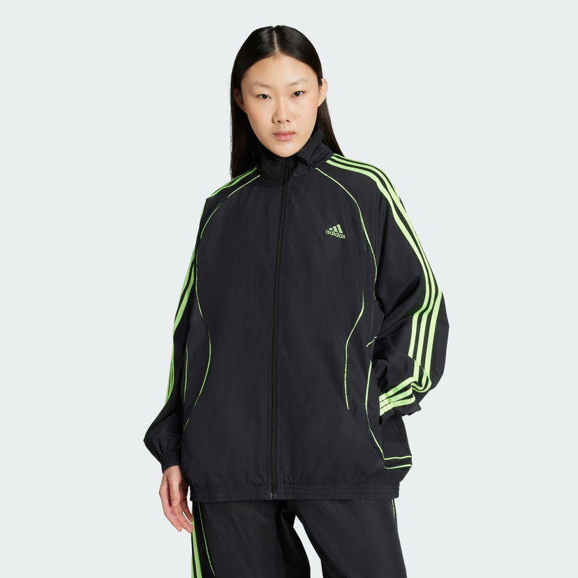 Vjetrovka adidas Performance Teamgeist Adicolor Woven Track Top Crna | JY2585