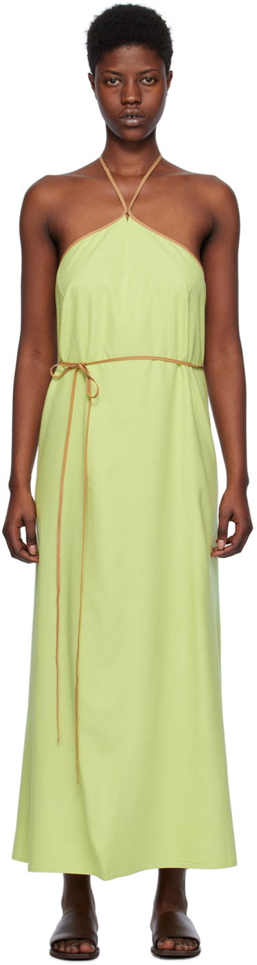 Haljina Baserange Baserange Ligo Maxi Dress Zelena | DRLI-WS-SP24
