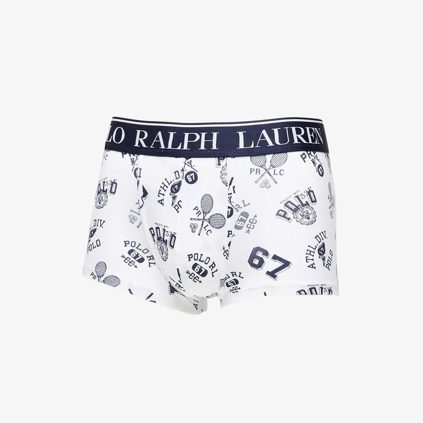 Bokserice Polo by Ralph Lauren Ralph Lauren Printed Trunks Bijela | 714965504002