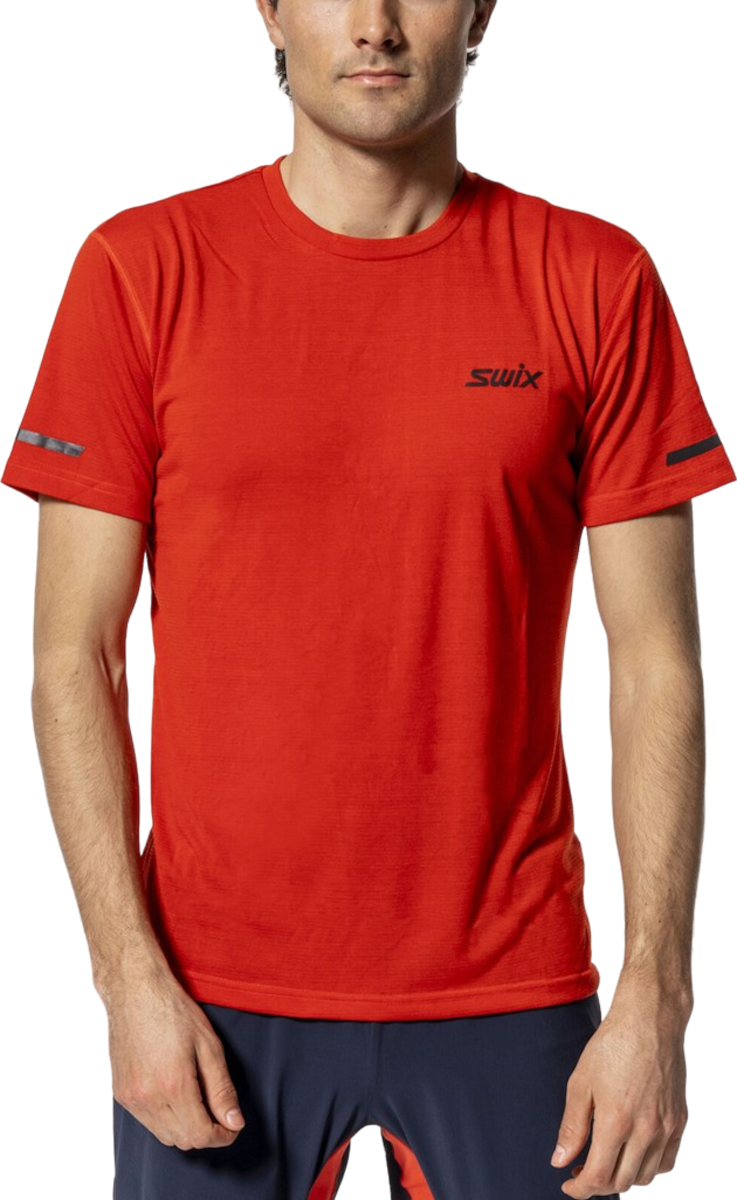 Majica kratkih rukava SWIX Swix Pace T-Shirt Crvena | 10039-23-99903