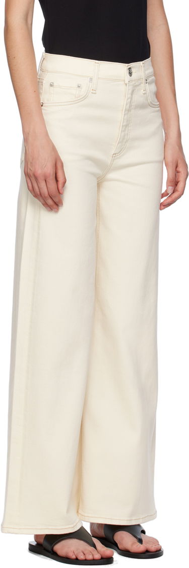 Jeans rag & bone Sofie Ankle Wide-Leg Jeans Bijela | WDD24P2993BREC, 1