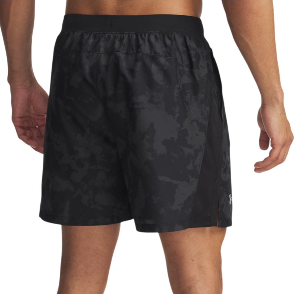 Kratke hlače Under Armour Under Armour UA Launch 7" Print Shorts Crna | 1382621-016, 1