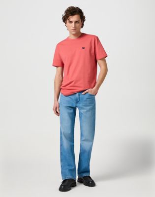 Majica kratkih rukava Wrangler Wrangler Sign Off Tee Crvena | 112362687:XXL