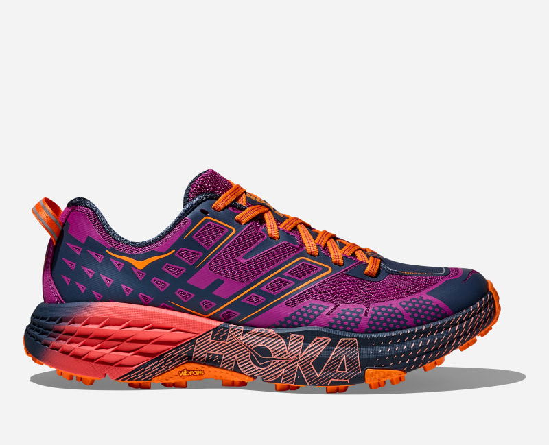 Tenisice i cipele Hoka One One Speedgoat 2 Trail Size 8 Ljubičasta | 1162710-WRC, 0