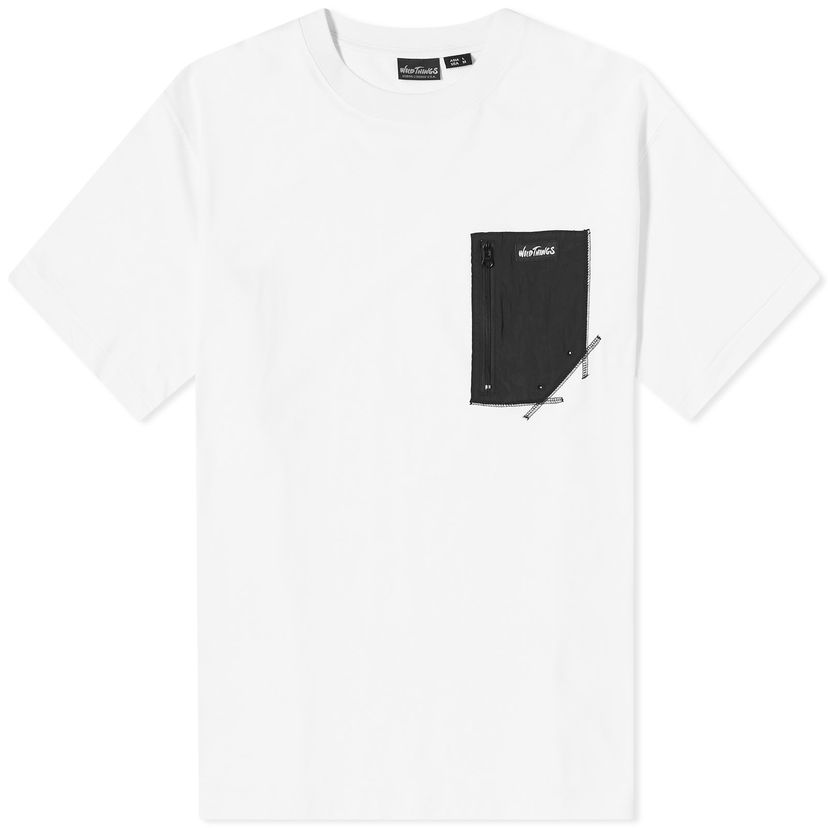 Majica kratkih rukava Wild things Camp Pocket T-Shirt Bijela | WT241-24-WHT