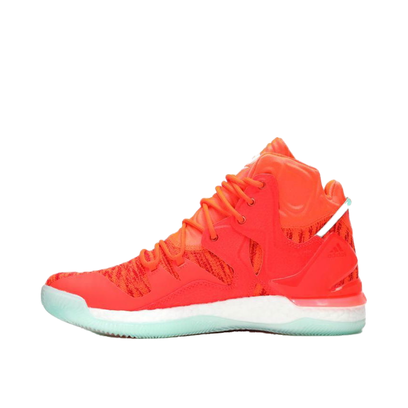 Tenisice i cipele adidas Originals D Rose 7 Primeknit Solar Red Crvena | AQ7743