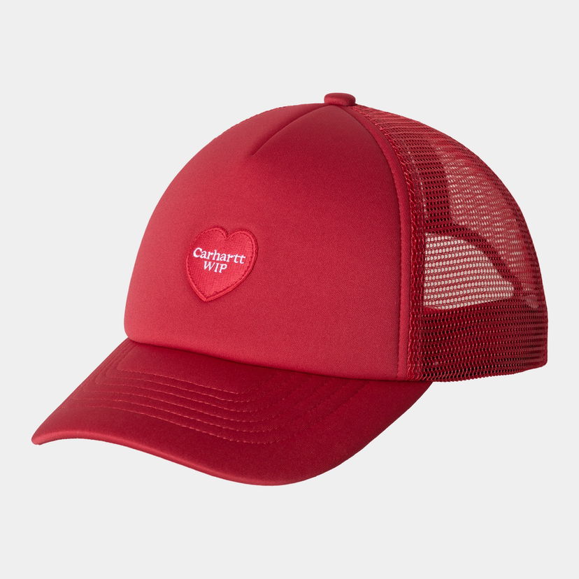 Kapa Carhartt WIP Carhartt WIP Heart Patch Trucker Cap Crvena | I035250_3