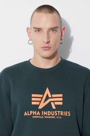 Džemper Alpha Industries Alpha Industries Basic Sweater Zelena | 178302.353, 4