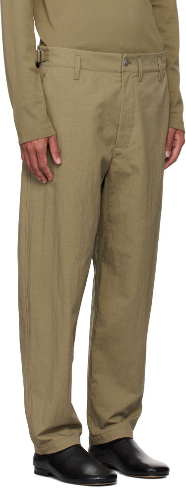 Hlače LEMAIRE Lemaire Carrot Trousers Zelena | PA1129 LF1228, 1