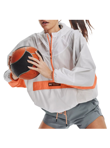 Jakna Under Armour Rush Woven Anorak Bijela | 1376920-100