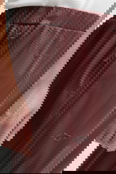 Hlače Rains Rains x Umbro High Waist Waterproof Wide Leg Pants Tamnocrvena | 20810.141, 4