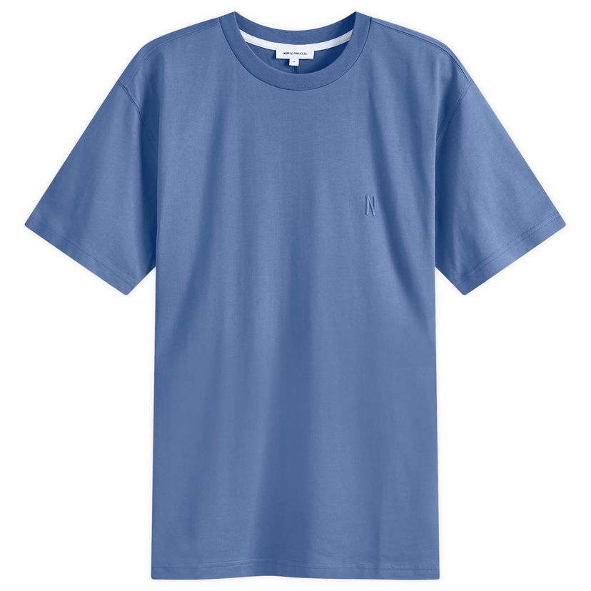 Majica kratkih rukava NORSE PROJECTS Johannes Organic N Plava | N01-0643-7187