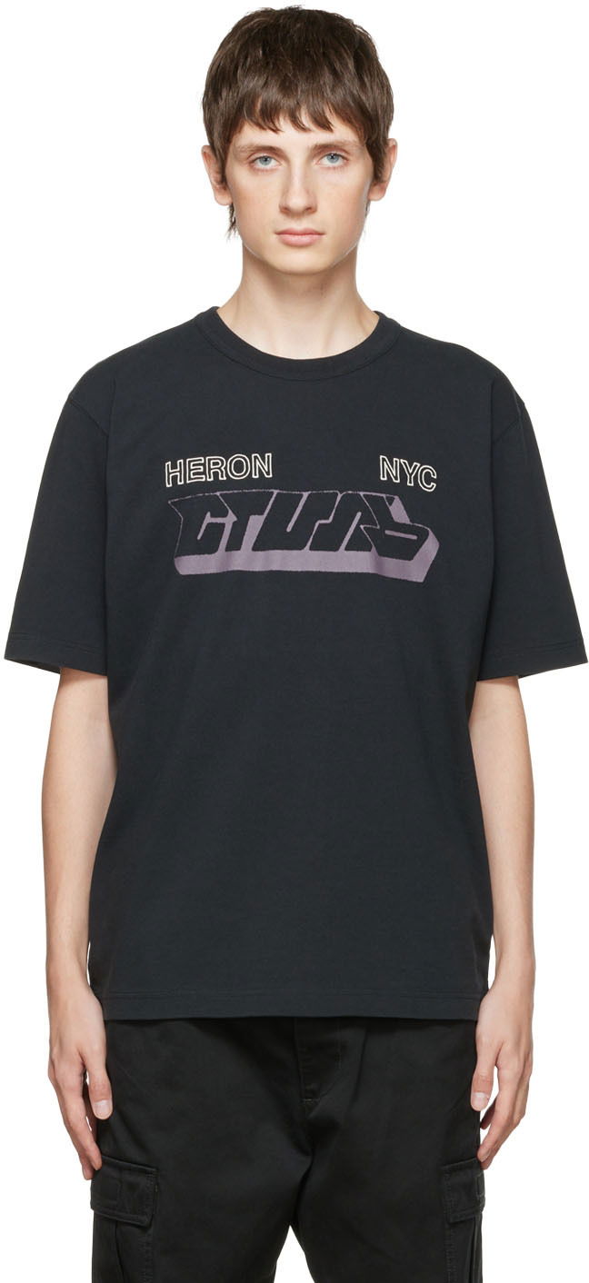 Majica kratkih rukava HERON PRESTON Heron Preston Style T-Shirt Crna | HMAA032F22JER0111009