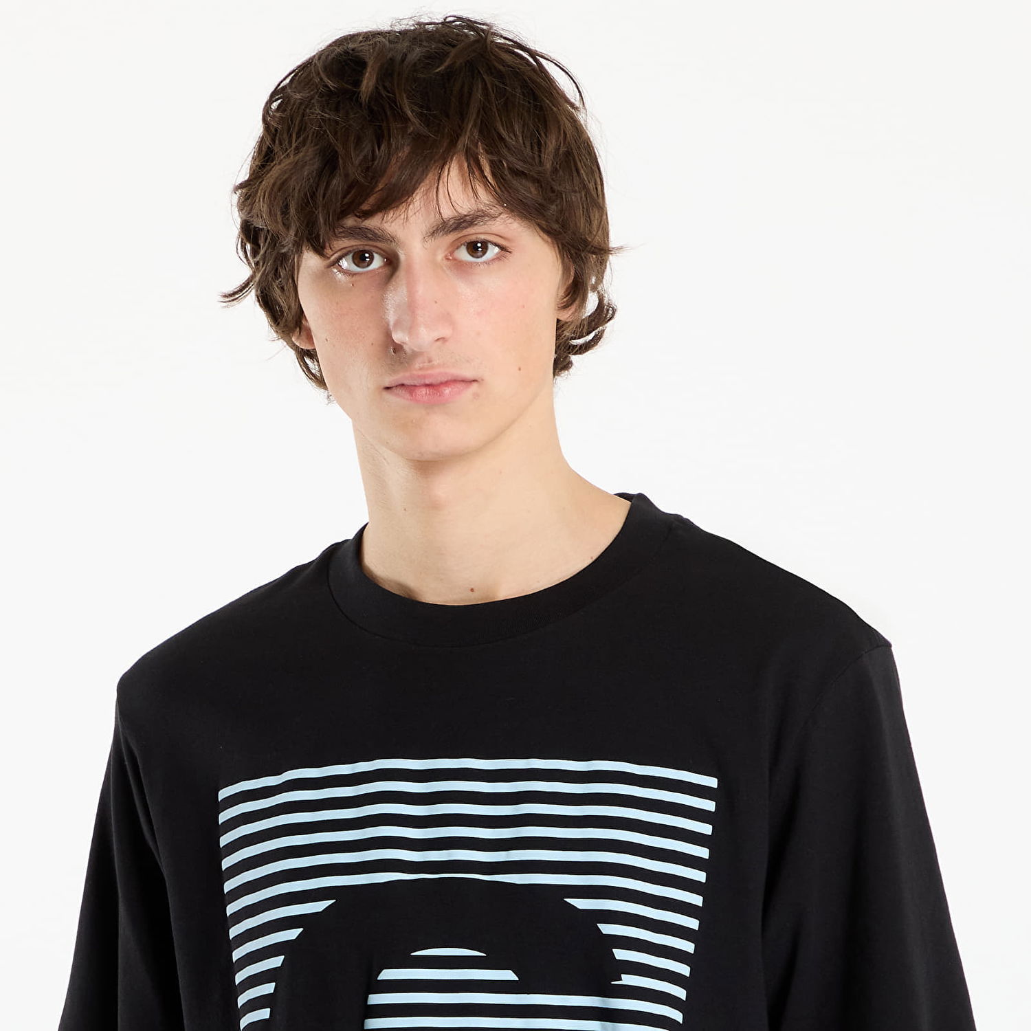 Majica kratkih rukava CALVIN KLEIN Speaker Graphic Tee Jeans Ss 20S Crna | LV04RD811G UB1, 1