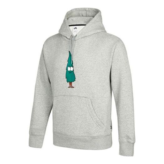Dukserice Nike SB Nike SB Cartoon Print Fleece Hoodie Siva | DJ3677-063