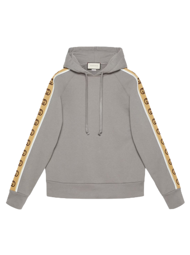 Dukserice Gucci Cotton Jersey Hoodie Siva | 596230 XJBUW 1233