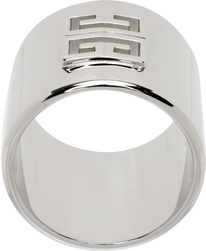 Prsten Givenchy Givenchy 4G Ring Metalik | BN306NF003