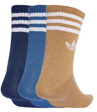Čarape adidas Performance 3-Stripes Crew Socks - 3 Pairs Smeđa | JZ4941, 2
