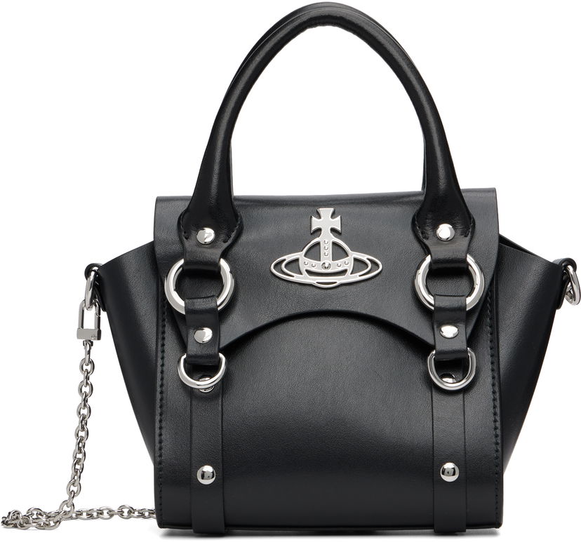 Ručna torbica Vivienne Westwood Vivienne Westwood Mini Betty Bag Crna | 48030002W-L003T-