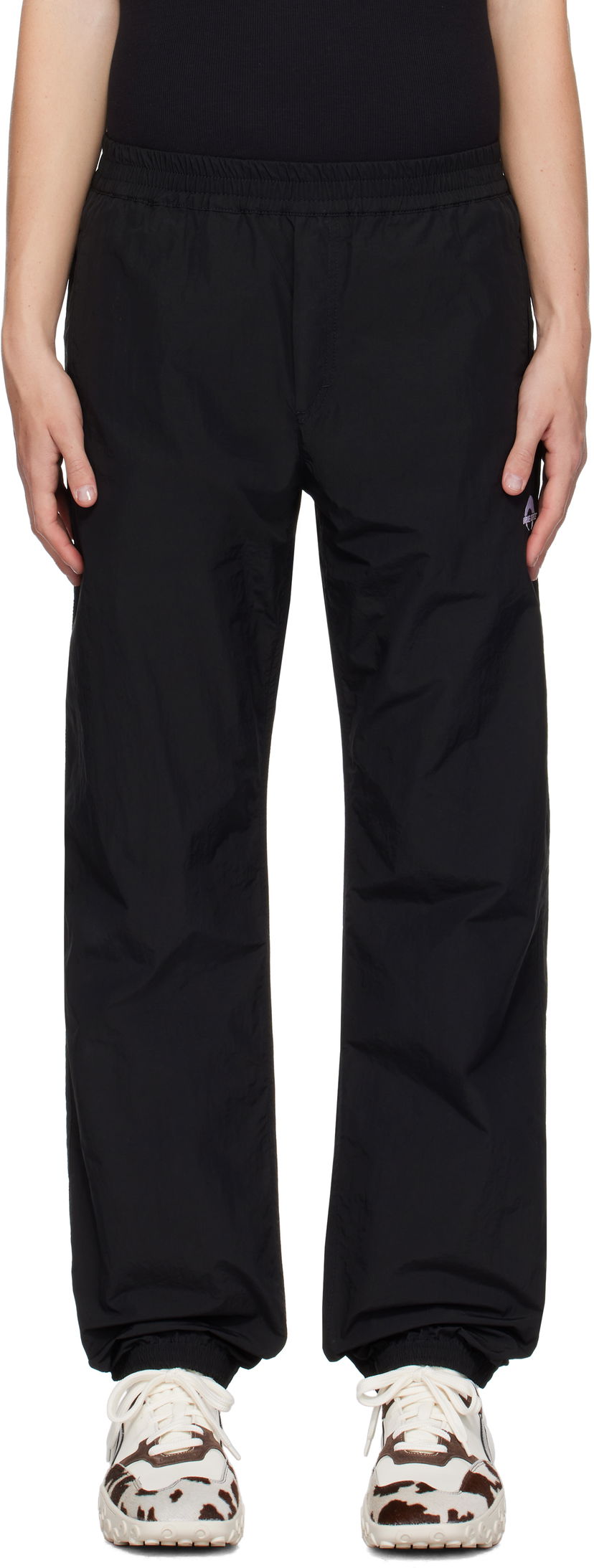 Trenirka Marine Serre Sport Nylon Track Pants Crna | UPA050A CWOV0041