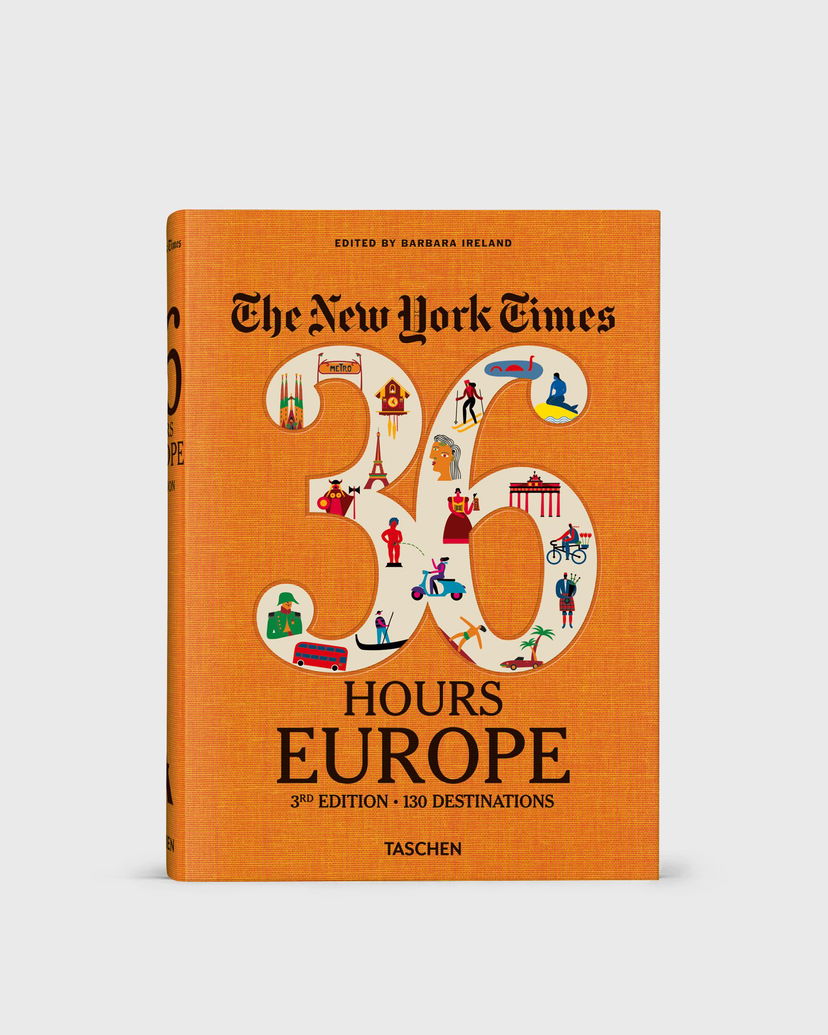 Knjiga i časopis TASCHEN Books The New York Times 36 Hours. Europe 3rd Edition Narančasta | 9783836573382