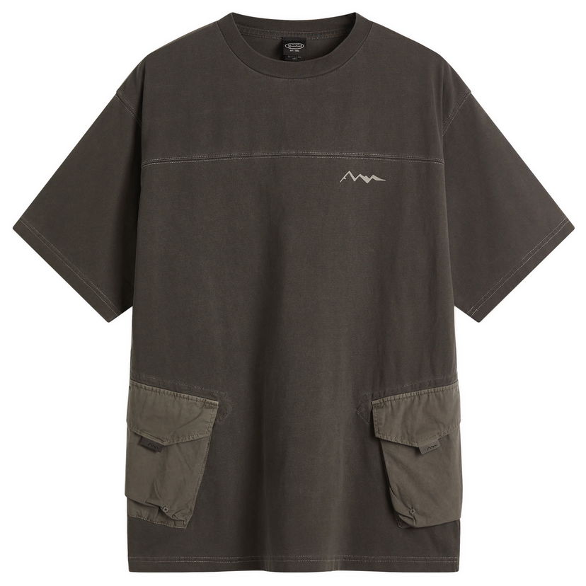 Majica kratkih rukava Manastash Manastash Disarmed T-Shirt with Pockets, Size Large Siva | 7925135002-010