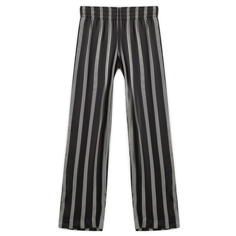 Hlače Anine Bing Soto Striped Wide Leg Pants, Size Medium Crna | A-03-10420-PRT31